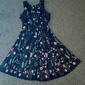 Big Skye Size 6 Cut-out Fit & Flare Dress